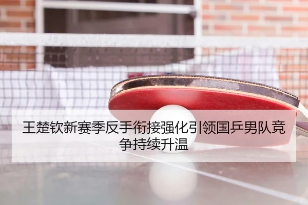 王楚钦新赛季反手衔接强化引领国乒男队竞争持续升温